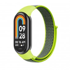Ремешок Nylon ArmorStandart для Xiaomi Smart Band 10/9/8 Yellow/Grey (ARM86905)