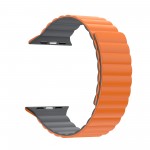 Ремінець ArmorStandart MagLink для Apple Watch 42 (Series 11-10)/41/40/38 Orange Grey (ARM86923) Ремінець ArmorStandart MagLink для Apple Watch 42 (Series 11-10)/41/40/38 Orange Grey (ARM86923)