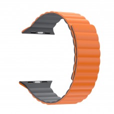 Ремешок ArmorStandart TPU MagLink для Apple Watch 42 (Series 11-10)/41/40/38 Orange Grey (ARM86923) Ремешок ArmorStandart TPU MagLink для Apple Watch 42 (Series 11-10)/41/40/38 Orange Grey (ARM86923)