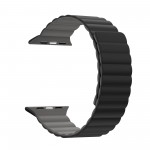 Ремешок ArmorStandart TPU MagLink для Apple Watch 49/46/45/44/42 (Series 1-3) Black Grey (ARM86930)