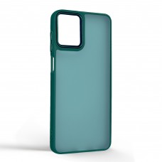 Чехол накладка ArmorStandart TPU Frame для Samsung A07 4G Dark Green (ARM87009)
