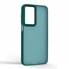 Чехол накладка ArmorStandart TPU Frame для Samsung A17 4G Dark Green (ARM87014)