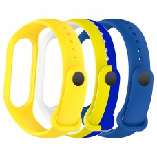 Ремешок комплект TPU ArmorStandart для Xiaomi Mi Band 4/3 Ukraine (ARM87025)