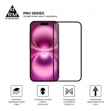 Защитное стекло ArmorStandart Pro для Apple iPhone 16 with mesh (ARM87026)