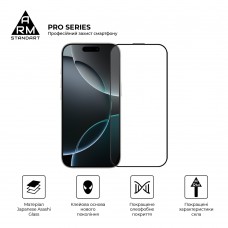 Защитное стекло ArmorStandart Pro для Apple iPhone 16 Pro with mesh (ARM87027)