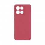 Чехол накладка ArmorStandart TPU ICON для Motorola G86 Power 5G Camera cover Dark Red (ARM87037)