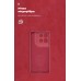 Чехол накладка ArmorStandart TPU ICON для Motorola G86 Power 5G Camera cover Dark Red (ARM87037)