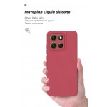 Чехол накладка ArmorStandart TPU ICON для Motorola G86 Power 5G Camera cover Dark Red (ARM87037)