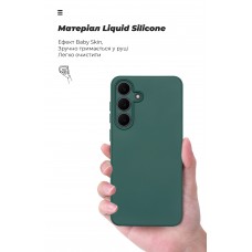 Чехол накладка ArmorStandart TPU ICON для Samsung S25 FE 5G Camera cover Dark Green (ARM87040)