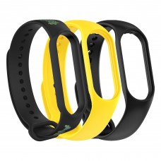 Ремешок комплект TPU ArmorStandart для Xiaomi Mi Band 7/6/5 New Style Inscription (ARM87044)