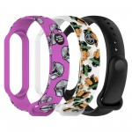 Ремешок комплект TPU ArmorStandart для Xiaomi Mi Band 7/6/5 TW2 3шт (ARM87045)