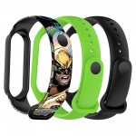 Ремешок комплект TPU ArmorStandart для Xiaomi Mi Band 7/6/5 New Style Wolverine (ARM87047)