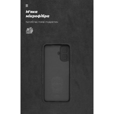 Чехол накладка ArmorStandart TPU ICON для Infinix Smart 10 4G Camera cover Black (ARM87152)