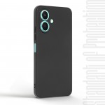 Чехол накладка TPU Armorstandart Matte Slim Fit для Tecno Spark Go 2 4G Camera cover Black (ARM87158)