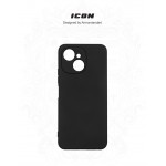 Чехол накладка ArmorStandart TPU ICON для Tecno Spark 40C 4G Camera cover Black (ARM87250)