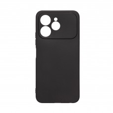 Чехол накладка TPU Armorstandart Matte Slim Fit для Tecno Spark 40 4G Camera cover Black (ARM87257)