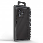 Чехол накладка TPU Armorstandart Matte Slim Fit для Tecno Spark 40 4G Camera cover Black (ARM87257)