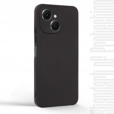 Чехол накладка TPU Armorstandart Matte Slim Fit для Tecno Spark 40C 4G Camera cover Black (ARM87258)