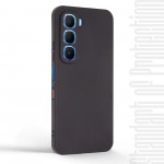 Чехол накладка TPU Armorstandart Matte Slim Fit для Infinix Hot 60 5G Camera cover Black (ARM87260)