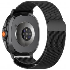 Ремешок Metal ArmorStandart Milanese Magnetic для Samsung Watch 8 / 8 Classic (20x113 mm) Black (ARM87358)