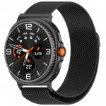 Ремешок Metal ArmorStandart Milanese Magnetic для Samsung Watch 8 / 8 Classic (20x113 mm) Black (ARM87358)