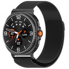 Ремешок Metal ArmorStandart Milanese Magnetic для Samsung Watch 8 / 8 Classic (20x113 mm) Black (ARM87358)