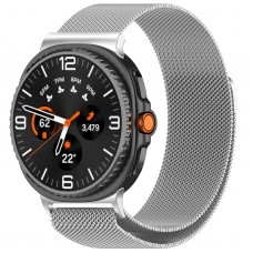 Ремешок Metal ArmorStandart Milanese Magnetic для Samsung Watch 8 / 8 Classic (20x113 mm) Silver (ARM87361)