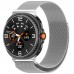 Ремешок Metal ArmorStandart Milanese Magnetic для Samsung Watch 8 / 8 Classic (20x113 mm) Silver (ARM87361)