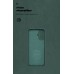 Чехол накладка ArmorStandart TPU ICON для Infinix Smart 10 4G Camera cover Dark Green (ARM87468)