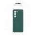 Чехол накладка ArmorStandart TPU ICON для OPPO A5 4G / A5 5G / A5m 4G Camera cover Dark Green (ARM87471)