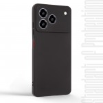 Чехол накладка TPU Armorstandart Matte Slim Fit для ZTE Blade A76 4G Camera cover Black (ARM87536)