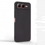 Чехол накладка TPU Armorstandart Matte Slim Fit для Infinix Smart 10 Plus 4G Camera cover Black (ARM87993)