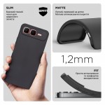 Чехол накладка TPU Armorstandart Matte Slim Fit для Infinix Smart 10 Plus 4G Camera cover Black (ARM87993)