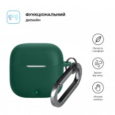 Чехол ArmorStandart TPU Hang для кейса наушников OPPO Enco Buds3 Green (ARM88032)