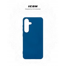 Чехол накладка ArmorStandart TPU ICON для Samsung S25 Blue (ARM88144)
