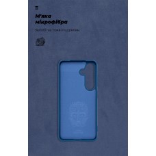 Чехол накладка ArmorStandart TPU ICON для Samsung S25 Blue (ARM88144)