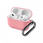 Чехол ArmorStandart TPU Hang для кейса наушников Apple AirPods Pro 3 Pink (ARM88280)
