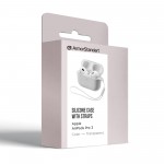 Чехол ArmorStandart TPU Silicone with straps для кейса наушников Apple Airpods Pro 3 Transparent (ARM88300) Чехол ArmorStandart TPU Silicone with straps для кейса наушников Apple Airpods Pro 3 Transparent (ARM88300)