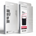 Чехол накладка ArmorStandart PC LikeCarbon2 MagCase для Apple iPhone 17 Pro Max Kevlar Black (ARM88377)