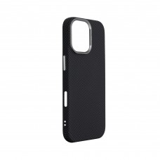 Чехол накладка ArmorStandart PC LikeCarbon2 MagCase для Apple iPhone 17 Kevlar Black (ARM88379)