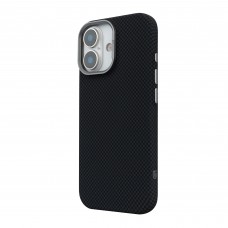 Чехол накладка ArmorStandart PC LikeCarbon2 MagCase для Apple iPhone 17 Kevlar Black (ARM88379)
