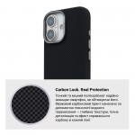 Чехол накладка ArmorStandart PC LikeCarbon2 MagCase для Apple iPhone 17 Kevlar Black (ARM88379) Чехол накладка ArmorStandart PC LikeCarbon2 MagCase для Apple iPhone 17 Kevlar Black (ARM88379)