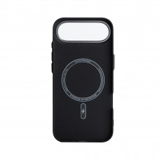 Чехол накладка ArmorStandart PC LikeCarbon2 MagCase для Apple iPhone 17 Air Kevlar Black (ARM88380)
