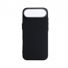 Чехол накладка ArmorStandart PC LikeCarbon2 MagCase для Apple iPhone 17 Air Kevlar Black (ARM88380)