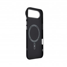 Чехол накладка ArmorStandart PC LikeCarbon2 MagCase для Apple iPhone 17 Air Kevlar Black (ARM88380)