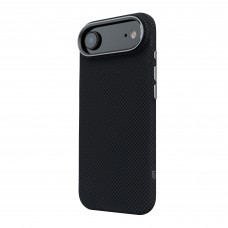 Чехол накладка ArmorStandart PC LikeCarbon2 MagCase для Apple iPhone 17 Air Kevlar Black (ARM88380)