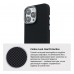 Чехол накладка ArmorStandart PC LikeCarbon2 MagCase для Apple iPhone 16 Pro Kevlar Black(ARM88381)