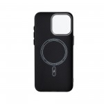 Чехол накладка ArmorStandart PC LikeCarbon2 MagCase для Apple iPhone 16 Pro Max Kevlar Black (ARM88382)