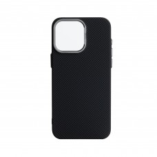 Чехол накладка ArmorStandart PC LikeCarbon2 MagCase для Apple iPhone 16 Pro Max Kevlar Black (ARM88382)