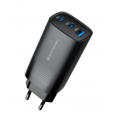 Сетевое зарядное устройство ArmorStandart Resolute Power ARP-721 PD 67W GaN 1.5A Black (ARM88384)